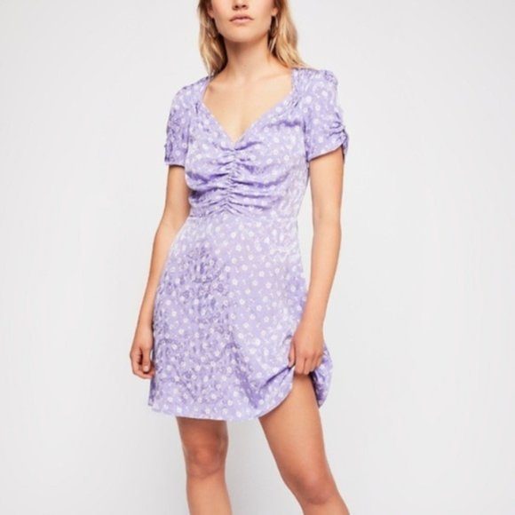 NWOT Free People Bond Street Mini Dress - Picture 1 of 5